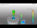 Thermal inkjet simulation, using FLOW-3D software.