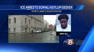 Somali asylum seeker arrested by ICE agents