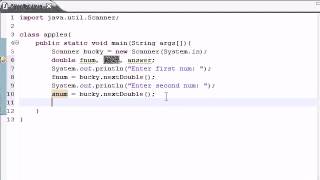 Java Programming Tutorial 7 Building a Basic Calculator Video Lecture Other Programming videos