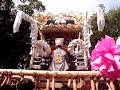 2009年　浜の宮天満宮　天神屋台