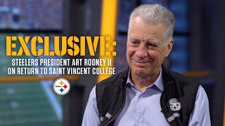 Steelers President Art Rooney II on returning to Saint Vincent College | Pittsburgh Steelers