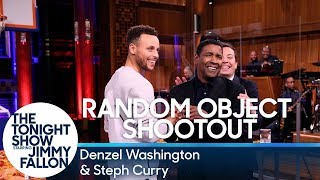 Random Object Shootout with Denzel Washington and Steph Curry