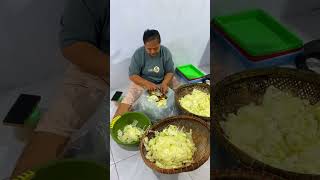 CARA BUAT CILOK GUBIS USAHAKAN DIKUKUS SETENGAH MATENG DULU BARU DI ISI ADONAN #shorts