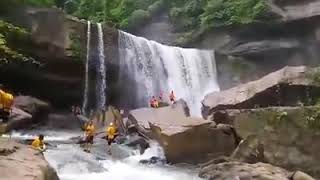 Paindu Saitar Waterfall Roangchori, Bandorban, Bangladesh