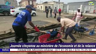 #panafrikmedias JOURNÉE CITOYENNE AU MINISTÈRE DE L'ÉCONOMIE ET DE LA RELANCE