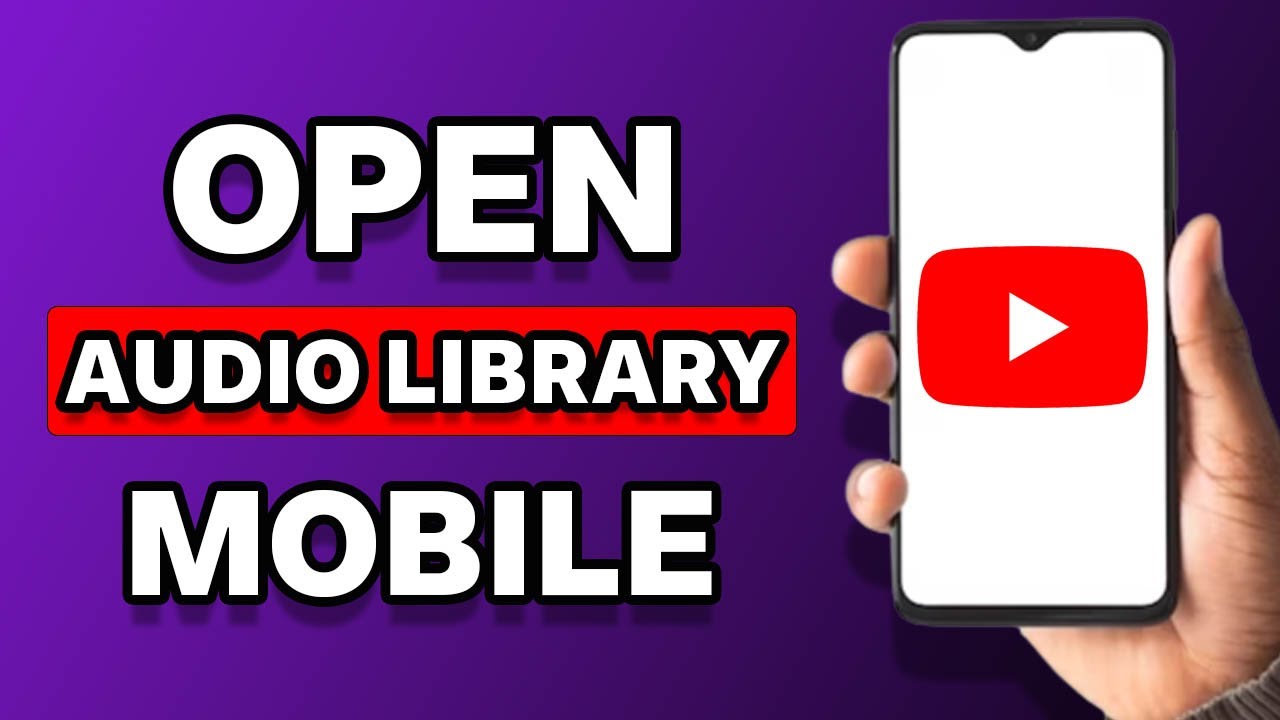 How To Open Youtube Audio Library On Mobile Youtube