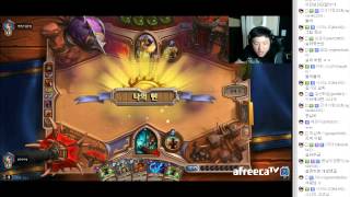 꿀잼 윤회술사 vs 힐기사  -풍월량의 하스스톤 (Hearthstone)