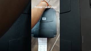 How To Calibrate Tsc Ttp 244 Pro Label Barcode Printer Fix Red Light Error
