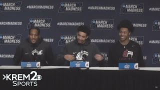 NCAA Tournament: WSU players talk match-up against Iowa State in Round of 32