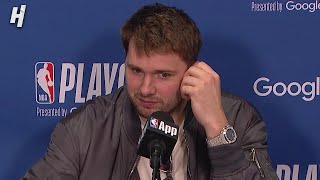 Luka Doncic on Game 2 Win vs Clippers, Postgame Interview  🎤