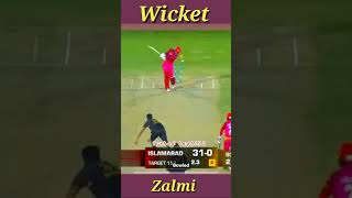 Big Wicket For Peshawar Zalmi