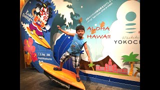 jaydon go HAWAII with uncle thong and thien