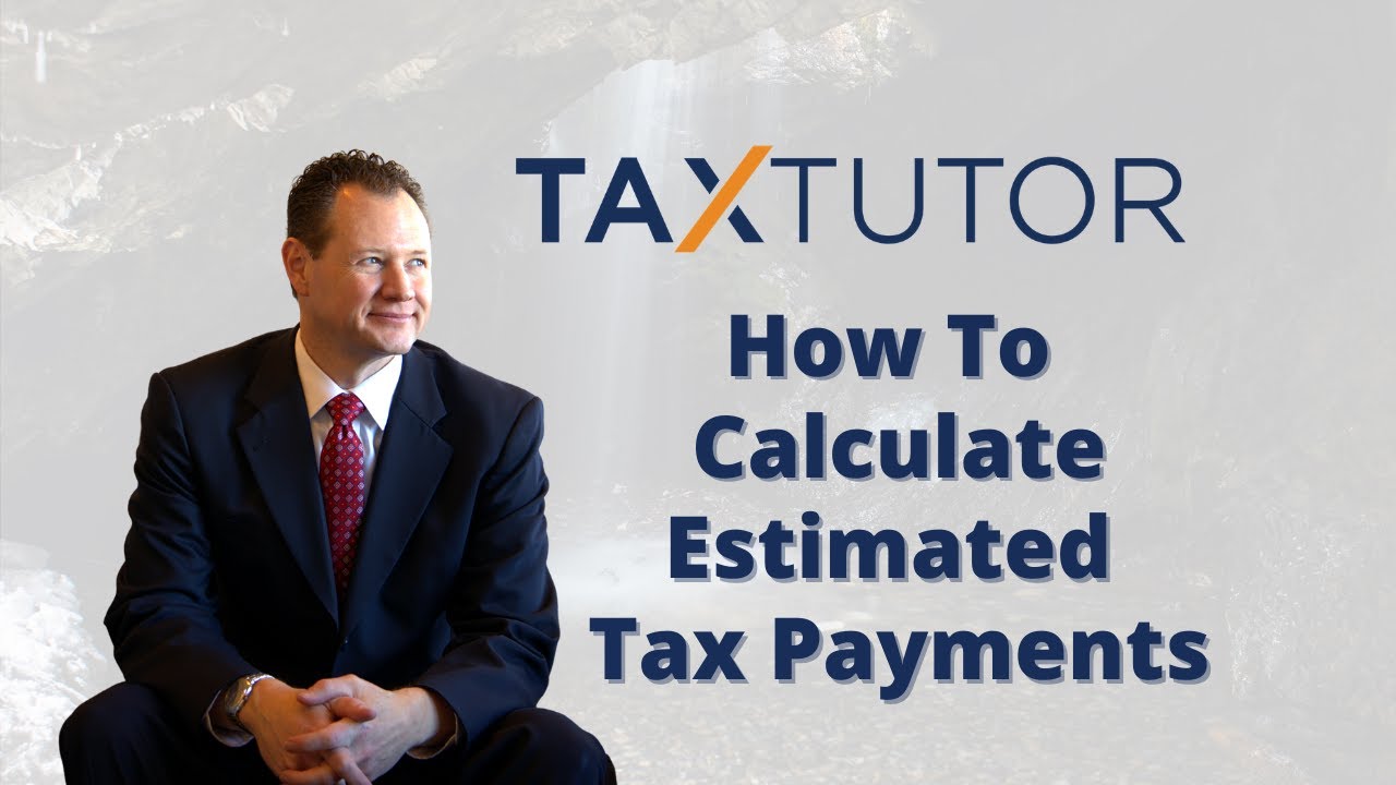 How Estimated Tax Payments Work For Individuals - YouTube