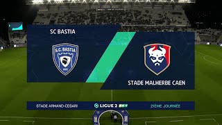 J21 Ligue 2 BKT : Le résumé vidéo de SC Bastia 1-2 SMCaen