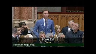 Bánki Erik interpellációja és Tállai András válasza