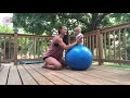 Stability Ball Exercises for Neurodevelopment of Baby