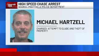 Man arrested after high speed chase in Prattville