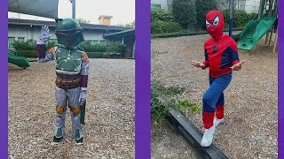 Texans lend helping hand to teen collecting Halloween costumes for charity