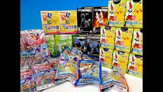 ポケモン　食玩　チョコエッグ　カードグミ　掌動　ランドセル　テラリウム　１００均スタンプ