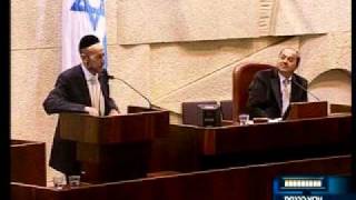 טיבי מוציא את מירי רגב מהמליאה