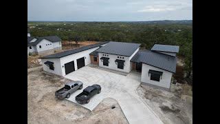 Hybrid Steel Modern Construction - Restless Wind Drone Footage (Model Home)