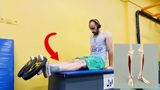 Tibialis weight raises | جلو ساق با وزنه