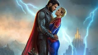 O SAKI SAKI Song | Thor And Captain Marvel - The Most Powerfull Superheroes - Av