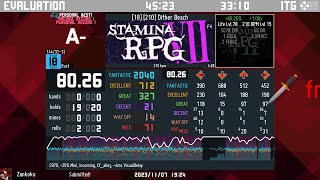 StepMania - SRPG7 - 2023-11-7 - [18][210] Dither Beach - 80.26%