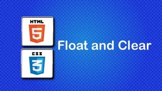 HTML5 and CSS3 Beginner Tutorial 21 - Float and Clear