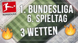Bundesliga Prognose - 6. Spieltag 21/22 | 3 Wetten + 25€ Gewinnspiel (Sportwetten Tipps) Tippkaiser