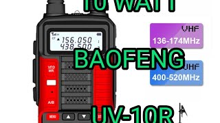 BAOFENG UV10R HIGH POWER 10 WATTS -USB CHARGING