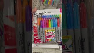 Sharpie 🖍️ Markers 🎨 Coloring 🛒 Shopping 🛍️ Target