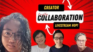 #CreatorsUnite - Join our LIVESTREAM HOP and Craft Along with us!