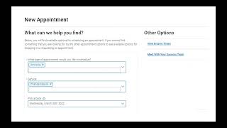 How to Schedule an Advising Appointment