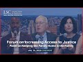 July 2025 LSC Forum on Increasing Access to Justice - Panel on Keeping the Family Home in the Family