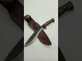 Handcrafted 4116 steel camping knife