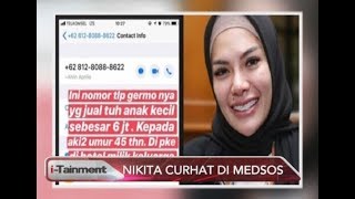 Nikita Mirzani Beberkan Selingkuhan Dipo Latief Seorang Cabe-cabean - i-Tainment 13/08