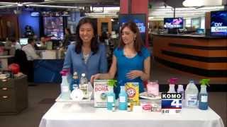 DIY Cleaning Products with KOMO-TV DIY Diva Malia Karlinsky