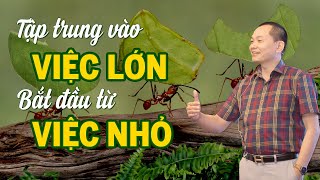 TẬP TRUNG VÀO VIỆC LỚN - BẮT ĐẦU TỪ VIỆC NHỎ | Ngô Minh Tuấn | Học Viện CEO Việt Nam