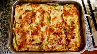 Pasta Grannies discover asparagus lasagna from Le Marche!