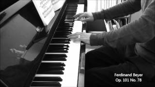 Ferdinand Beyer Op. 101 No. 78 - PIANO