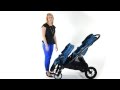 How to fold the City Select stroller when it is a double stroller How to fold the City Select stroller when it is a double stroller