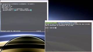 Quicksort (in Scala)
