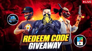 Free fire redeem codes ❤️ | Free fire giveaway😍Arjun is live  #freefiretelugu #mbg