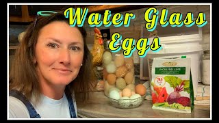 WATER GLASSING EGGS & Tips from Me!