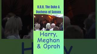 Prince Harry, Princess Megan, & Oprah Winfrey at One ￼805 Fun Raising with Kevin Costner