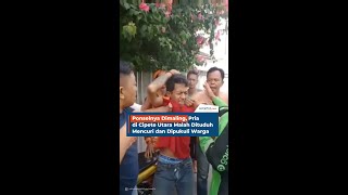 Ponselnya Dimaling, Pria di Cipete Utara Malah Dituduh Mencuri dan Dipukuli Warga