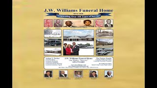 Funeral Service of The Reverend Leonard Boston