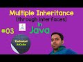Multiple  Inheritance in Java | OOP Concepts in Java | Inheritance | Interface