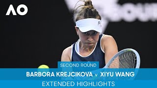 Barbora Krejcikova v Xiyu Wang Extended Highlights (2R) | Australian Open 2022